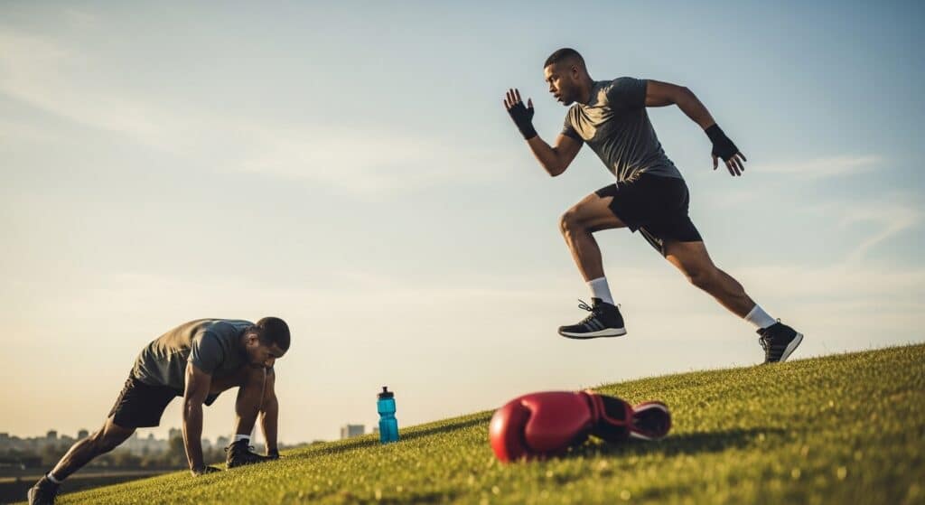Boxing workouts with hill sprint fundamentals including proper technique, warm-up, and recovery strategies